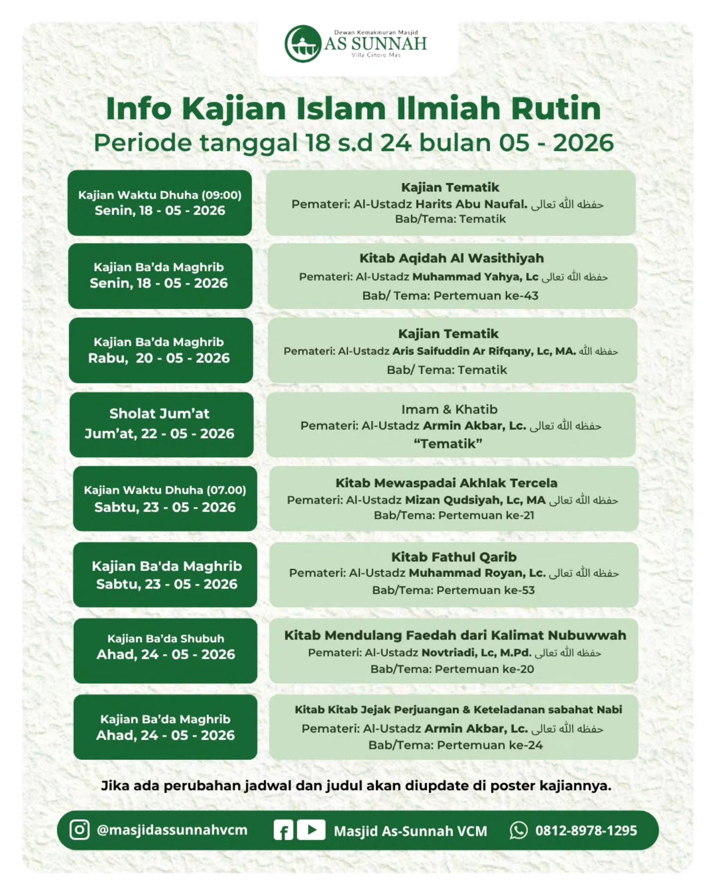 Kajian Ba’da Shubuh