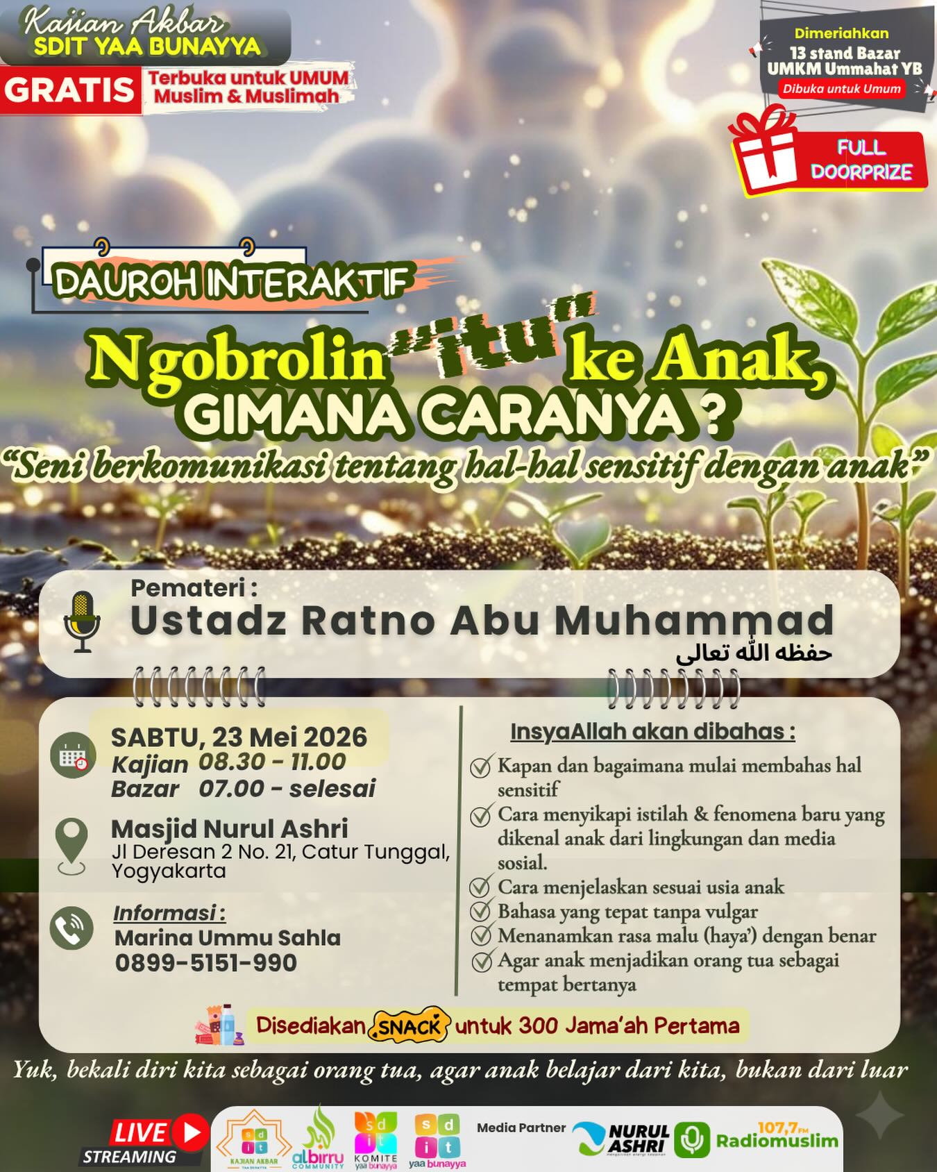 Ngobrolin Itu ke Anak, Gimana Caranya?