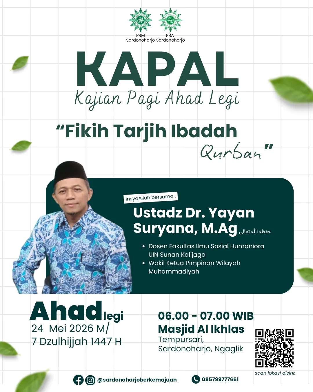 Fikih Tarjih Ibadah Qurban