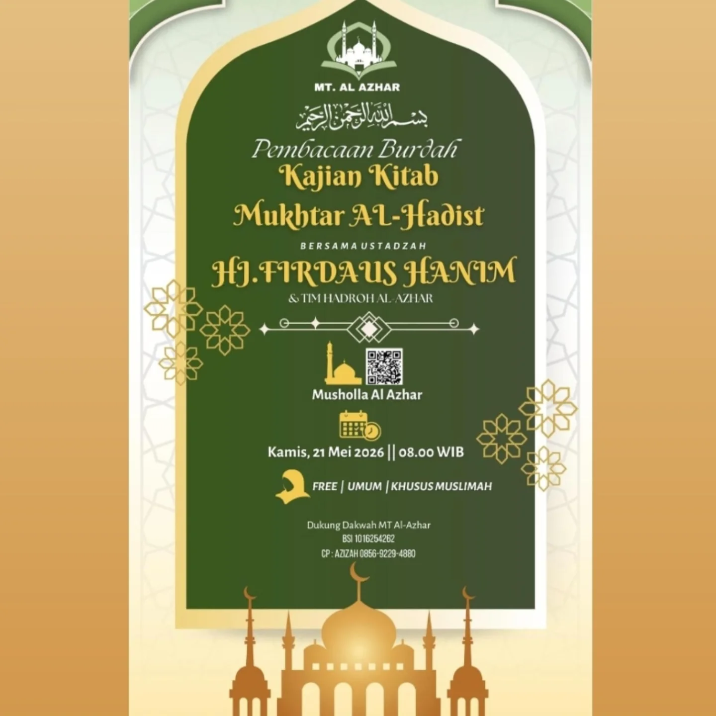 Kajian Kitab Mukhtar Al-Hadist