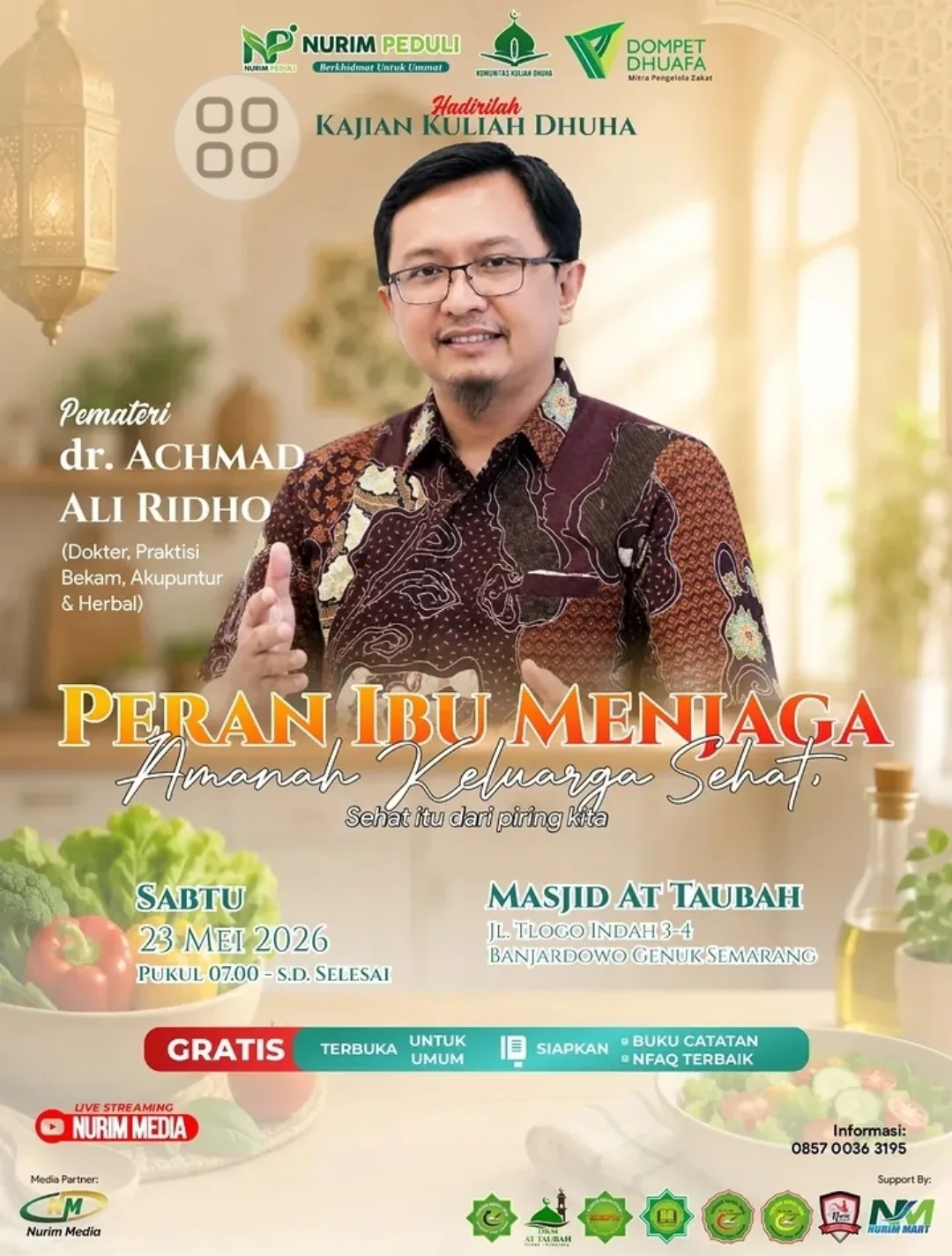Ibu Menjaga Amanah Keluarga Sehat