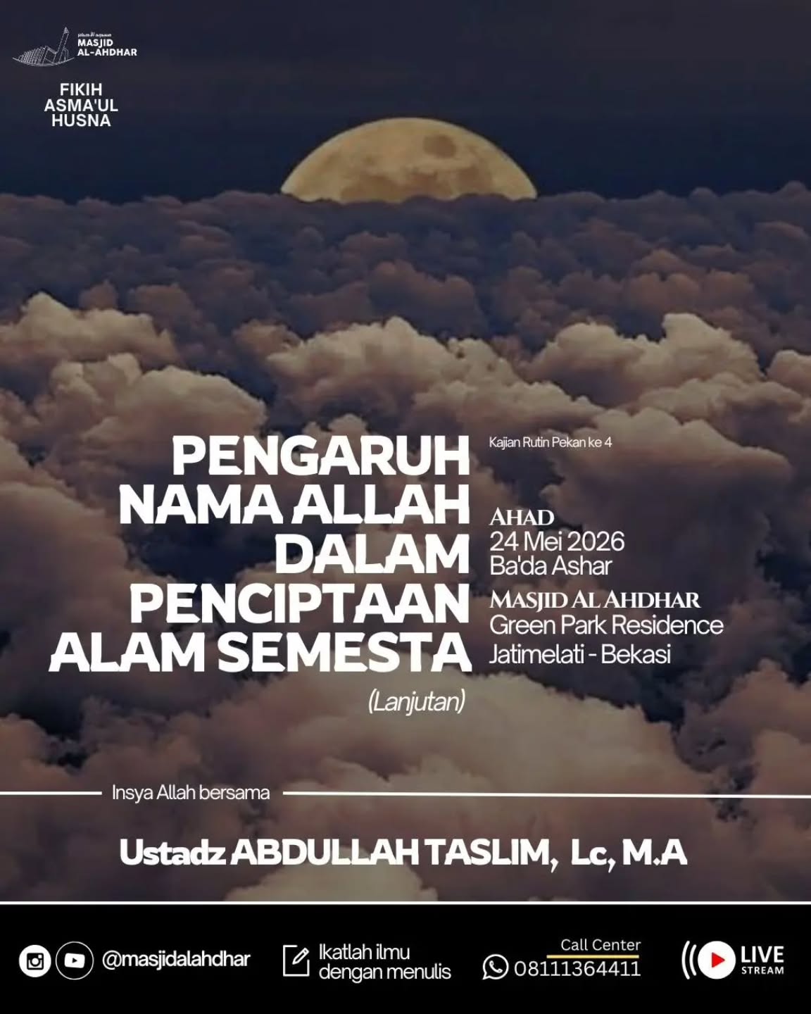 Pengaruh Nama Allah Dalam Penciptaan Alam Semesta (Lanjutan)
