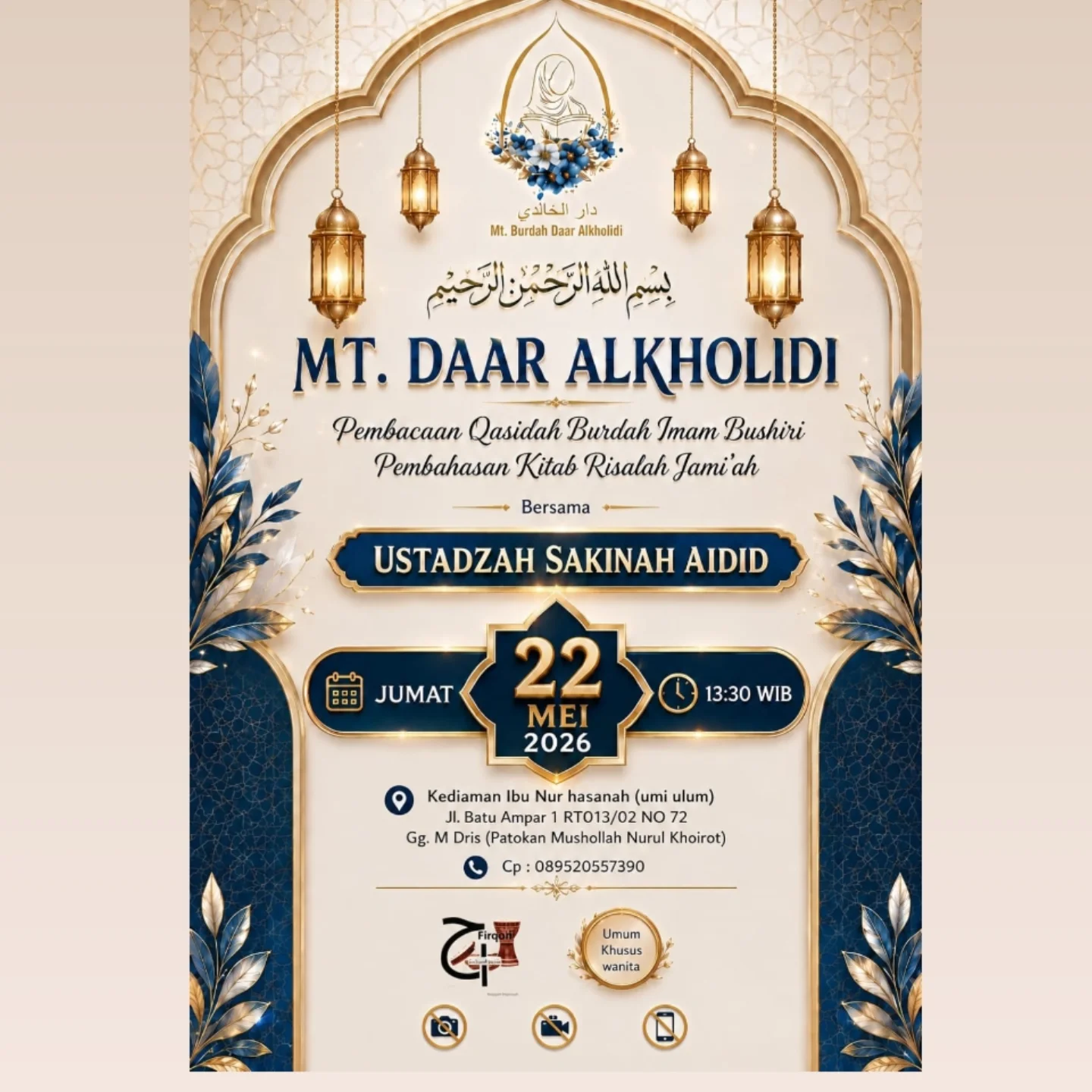 Pembacaan Qasidah Burdah Imam Bushiri