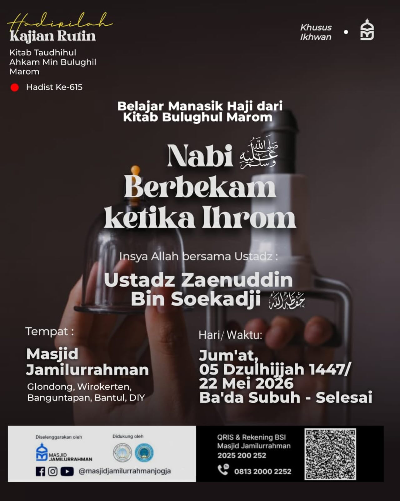 NABI BERBEKAM KETIKA IHROM