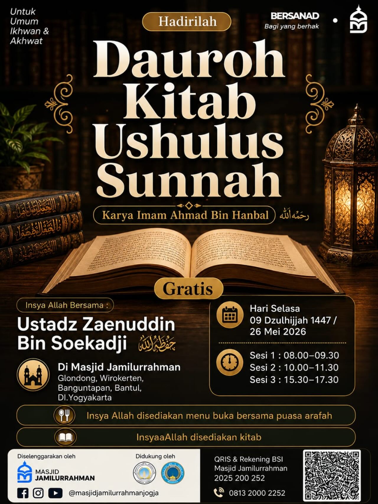 Dauroh Kitab Ushulus Sunnah