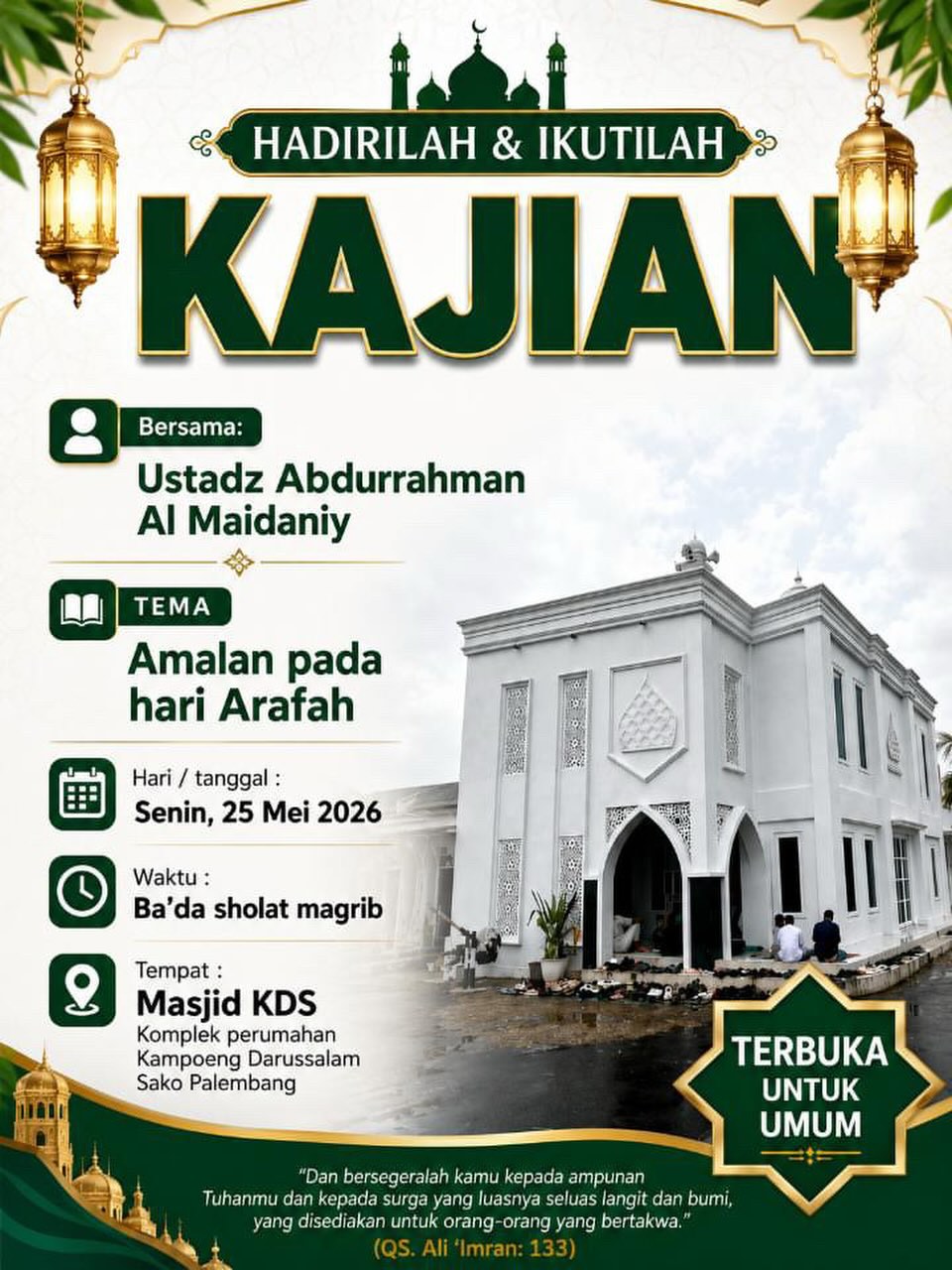 Amalan pada hari Arafah