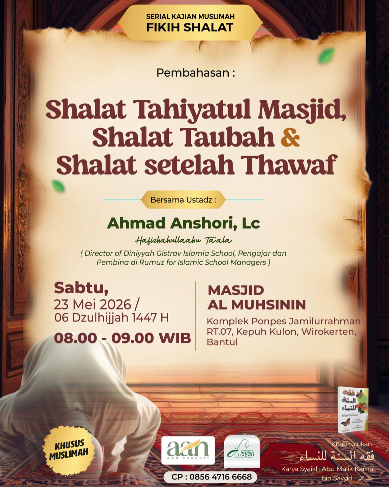 Serial Kajian Muslimah Fikih Shalat
