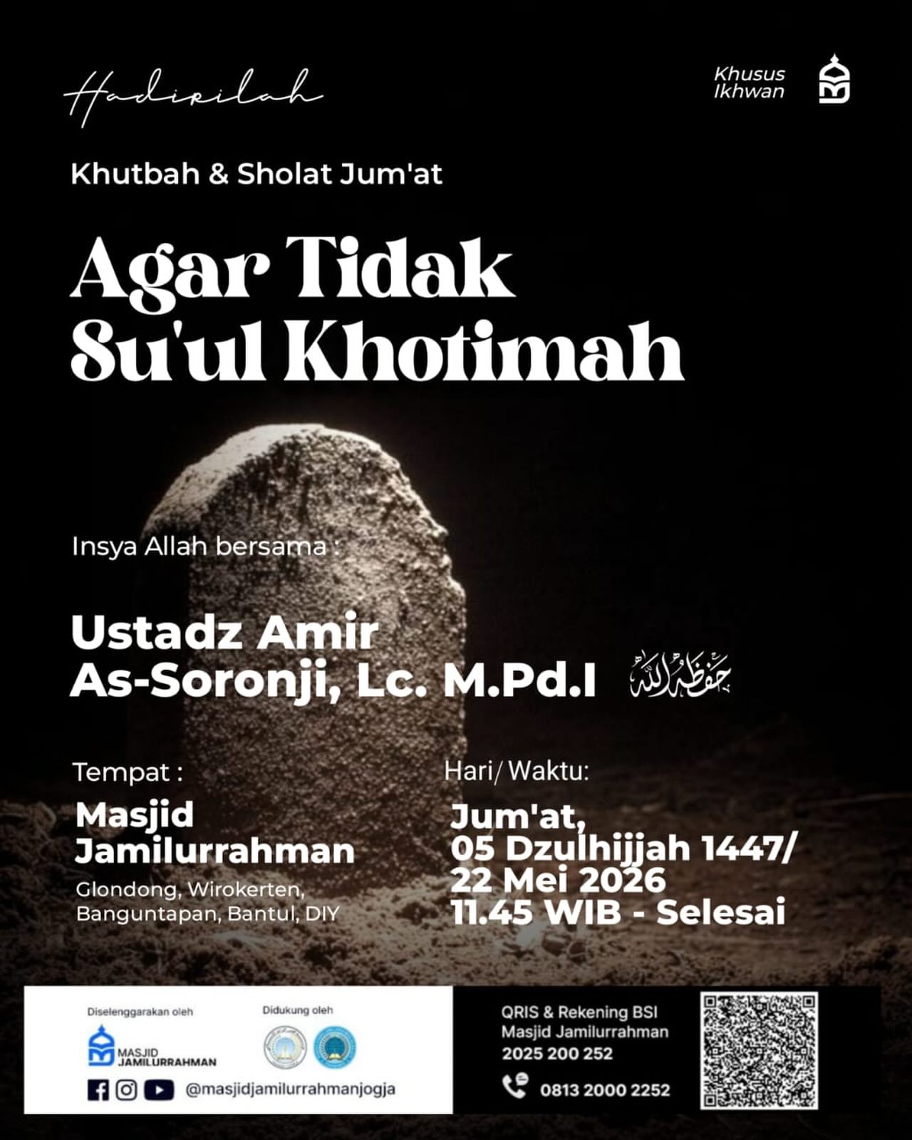 Agar Tidak Su'ul Khotimah