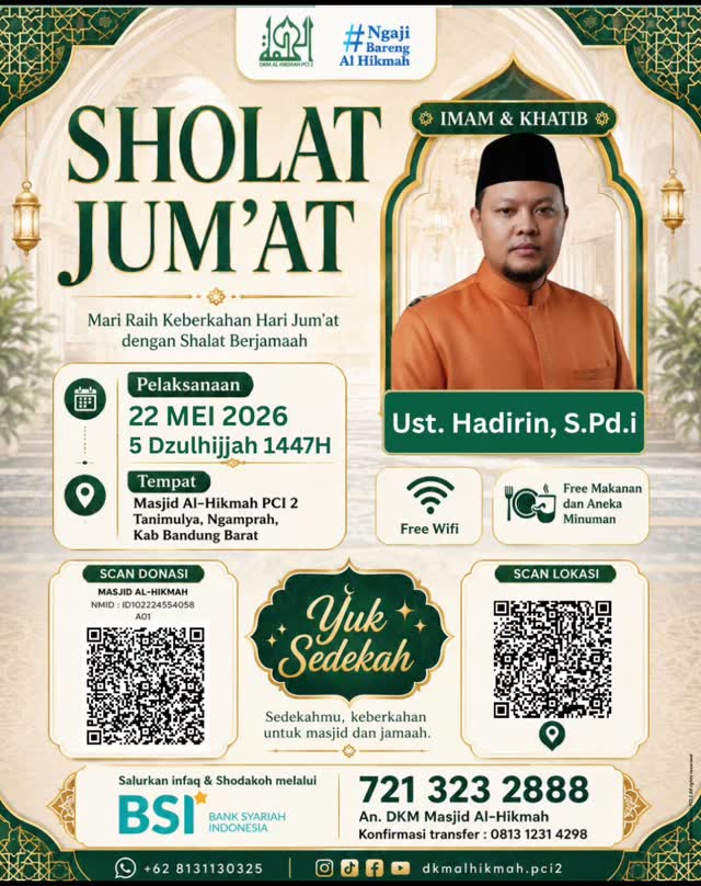 SHOLAT JUM’AT BERSAMA