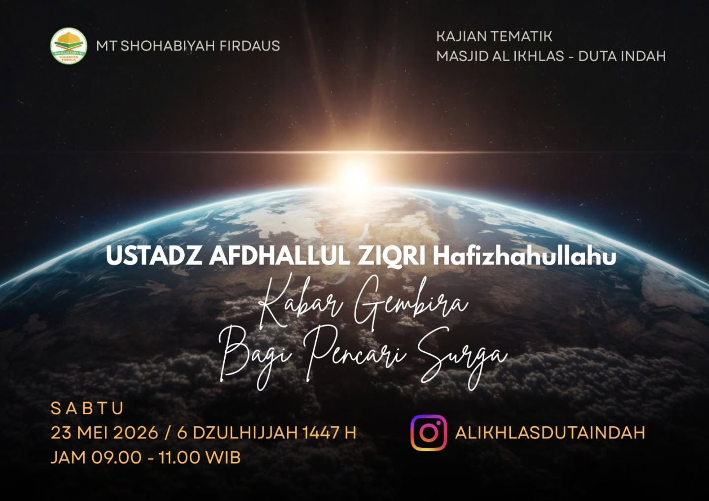Kabar Gembira Bagi Pencari Surga