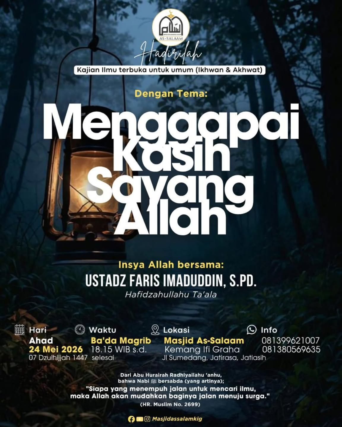 Menggapai Kasih Sayang Allah