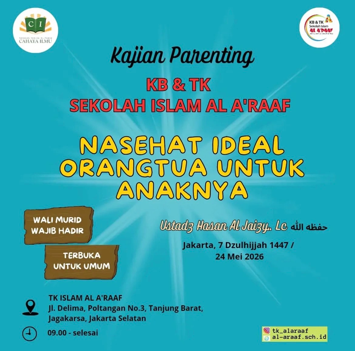 Nasehat Ideal Orang Tua Untuk Anaknya