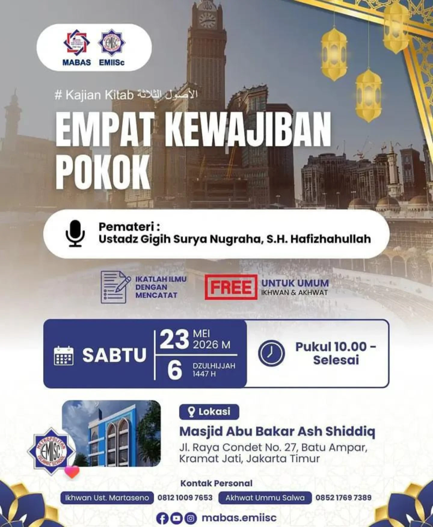EMPAT KEWAJIBAN POKOK
