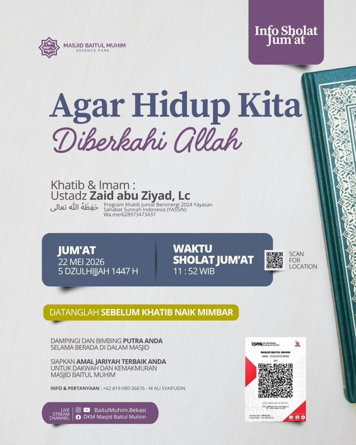 Agar Hidup Kita Diberkahi Allah