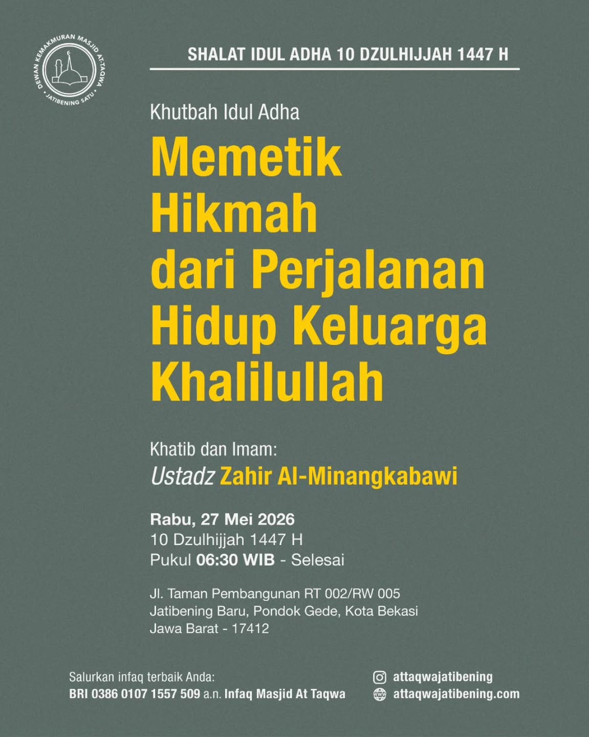 Memetik Hikmah dari Perjalanan Hidup Keluarga Khalilullah