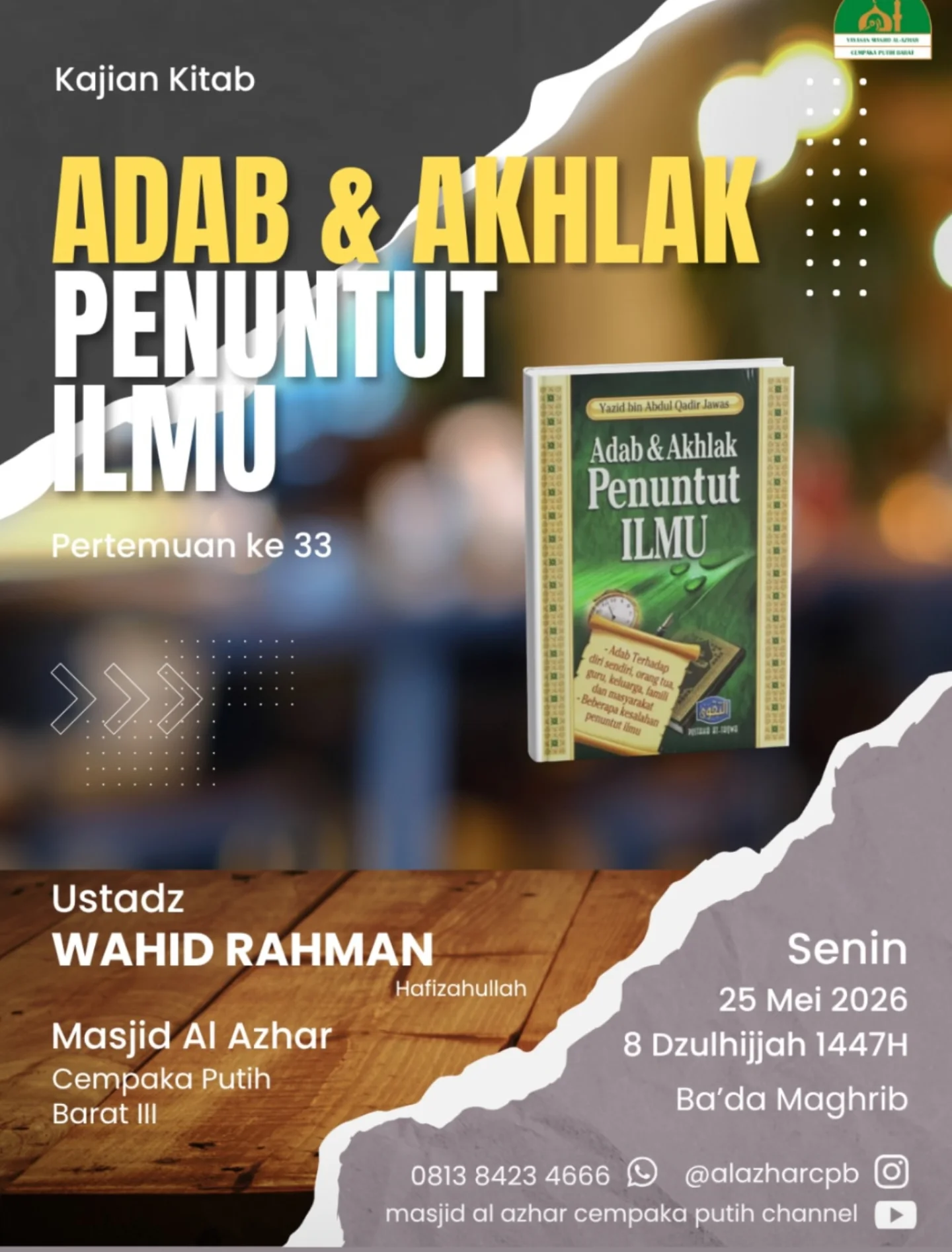 ADAB & AKHLAK PENUNTUT ILMU