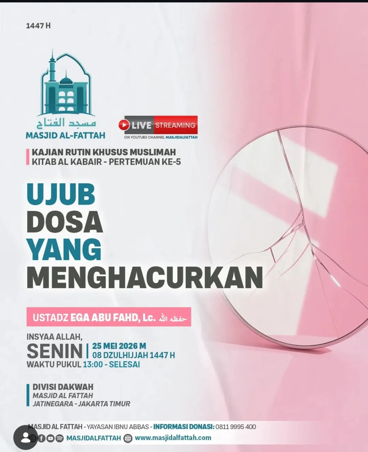 Ujub Dosa yang Menghancurkan