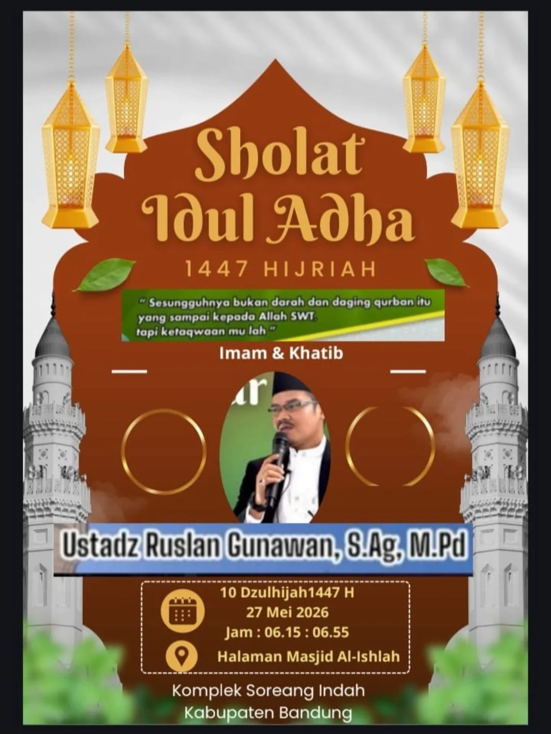 Sholat Idul Adha 1447 Hijriah