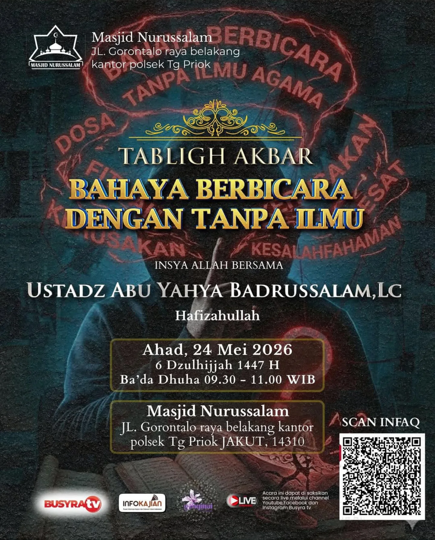 Bahaya Berbicara dengan Tanpa Ilmu