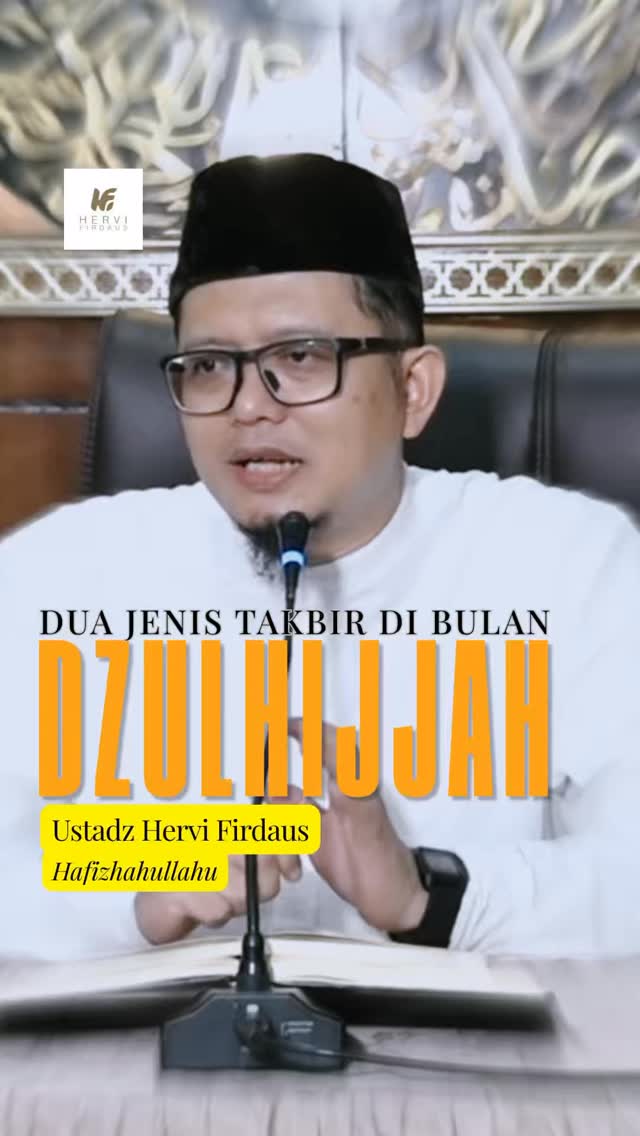 Dua Jenis Takbir di Bulan Dzulhijjah