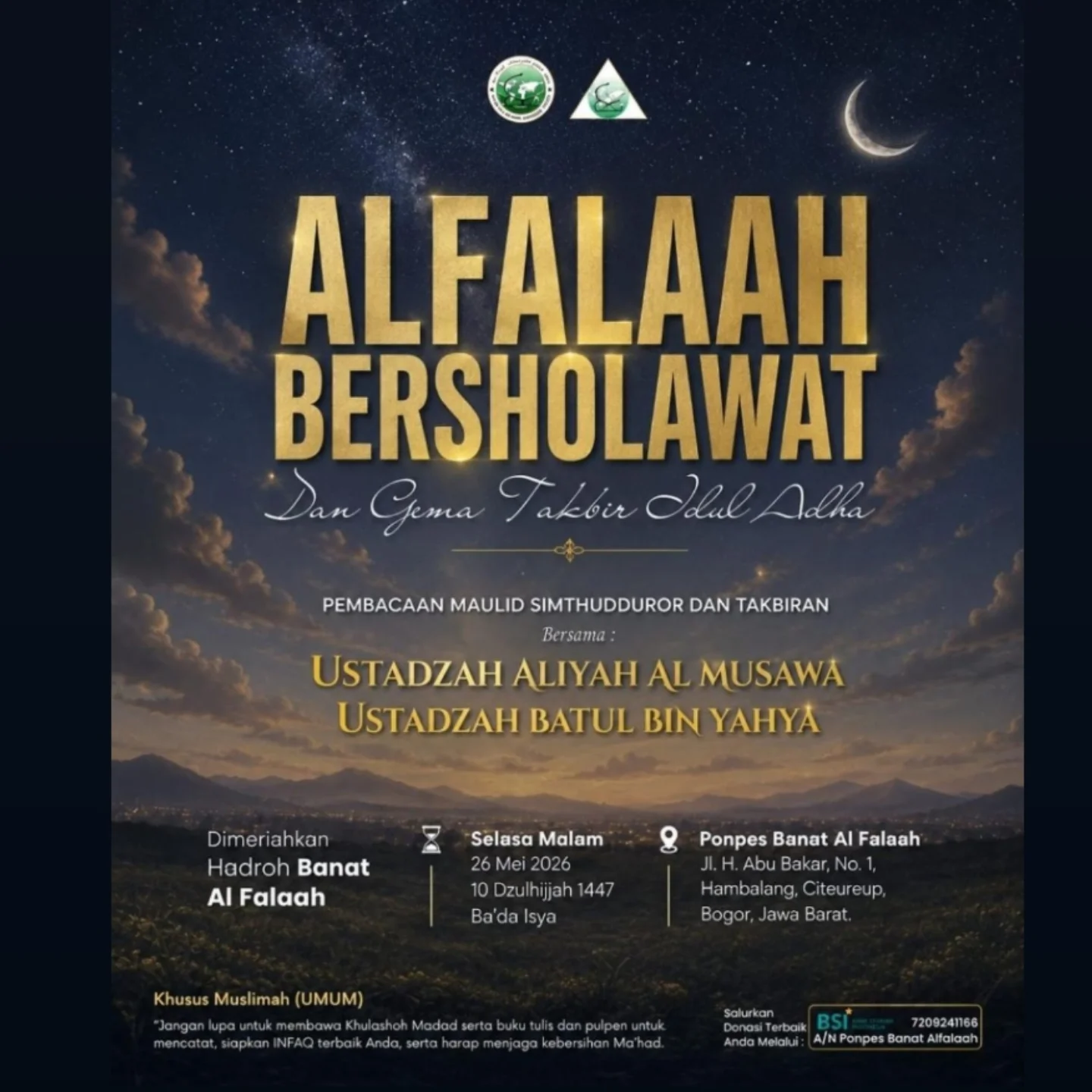 ALFALAAH BERSHOLAWAT