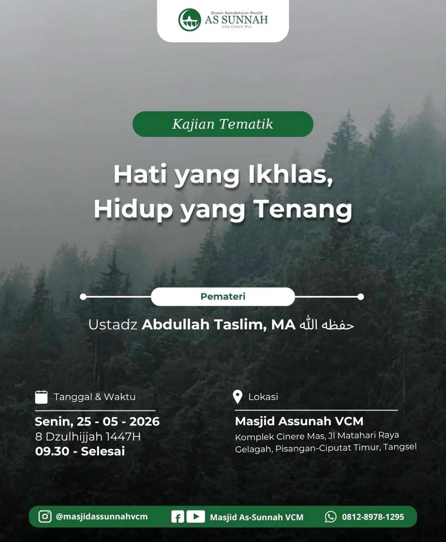 Hati yang Ikhlas, Hidup yang Tenang