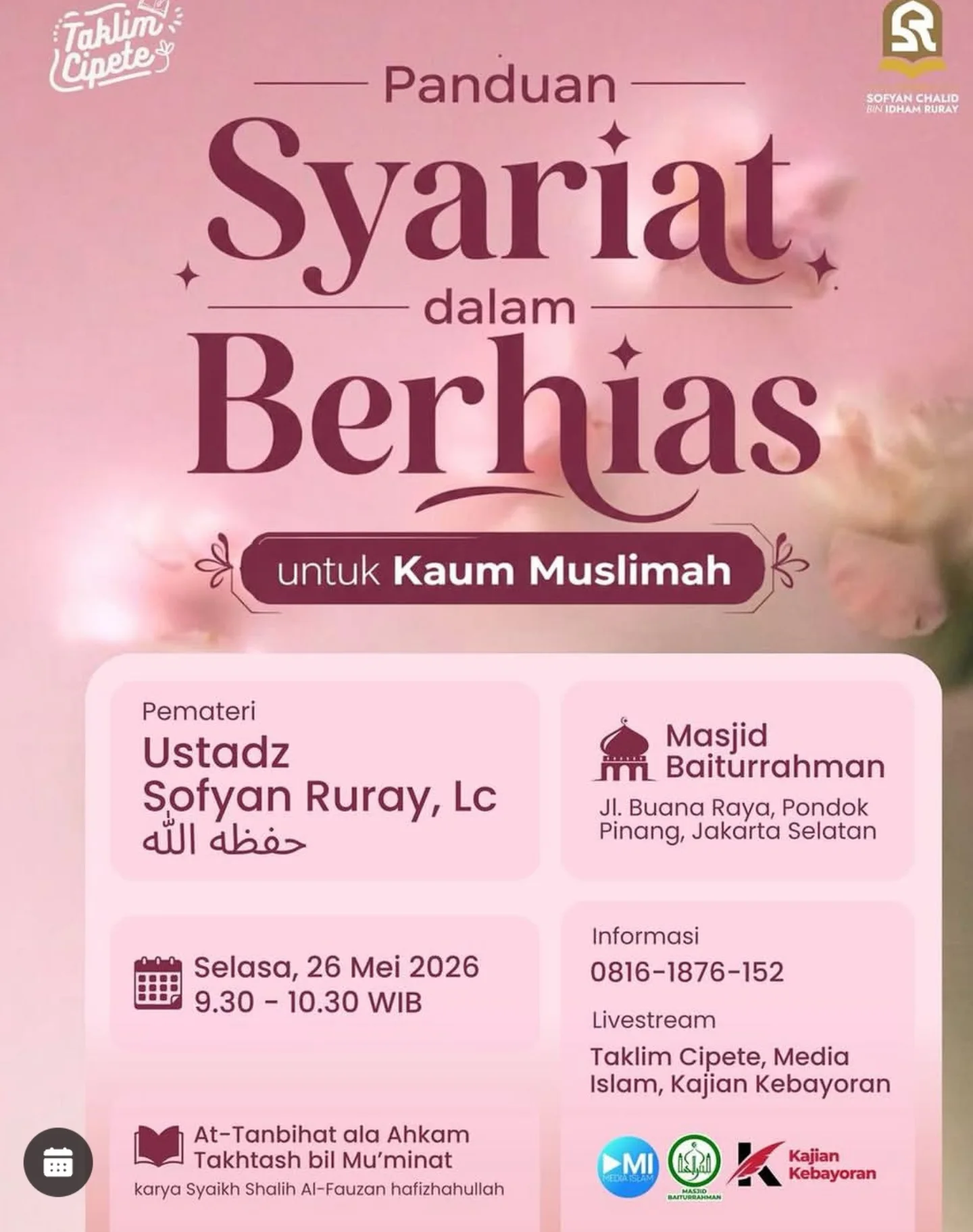 Panduan Syariat dalam Berhias