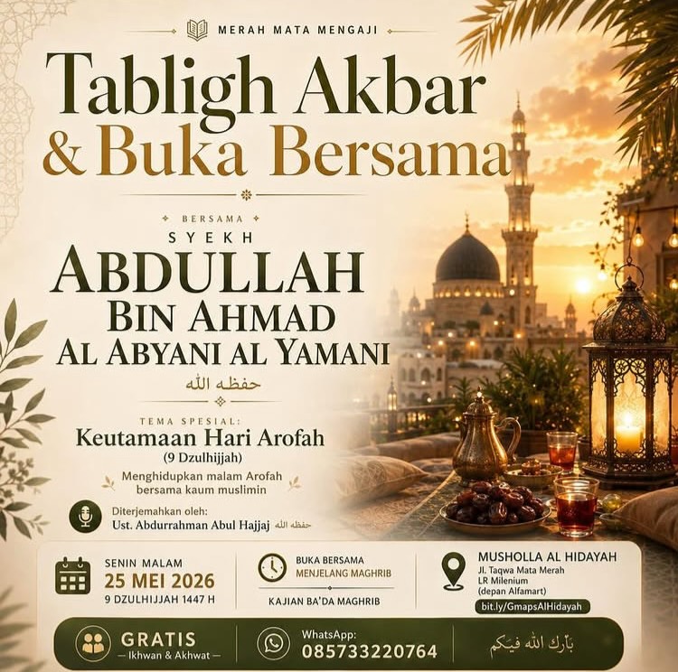Keutamaan Hari Arofah (9 Dzulhijjah)
