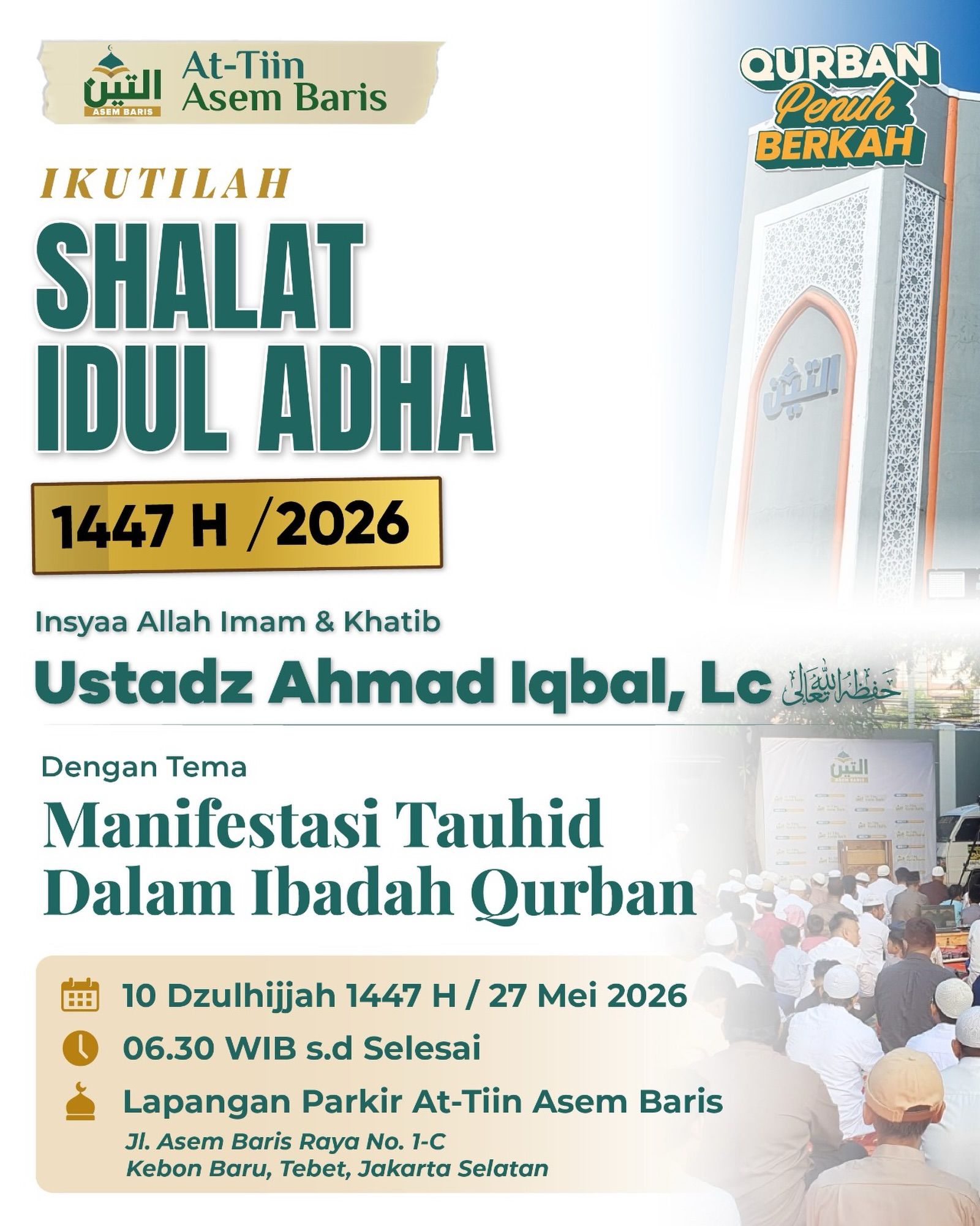 IKUTILAH SHALAT IDUL ADHA