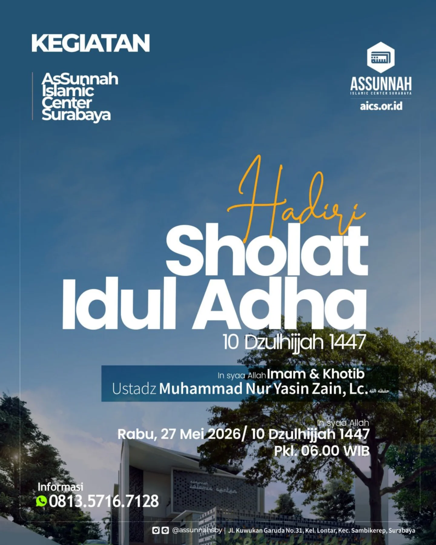 Hadji Sholat Idul Adha