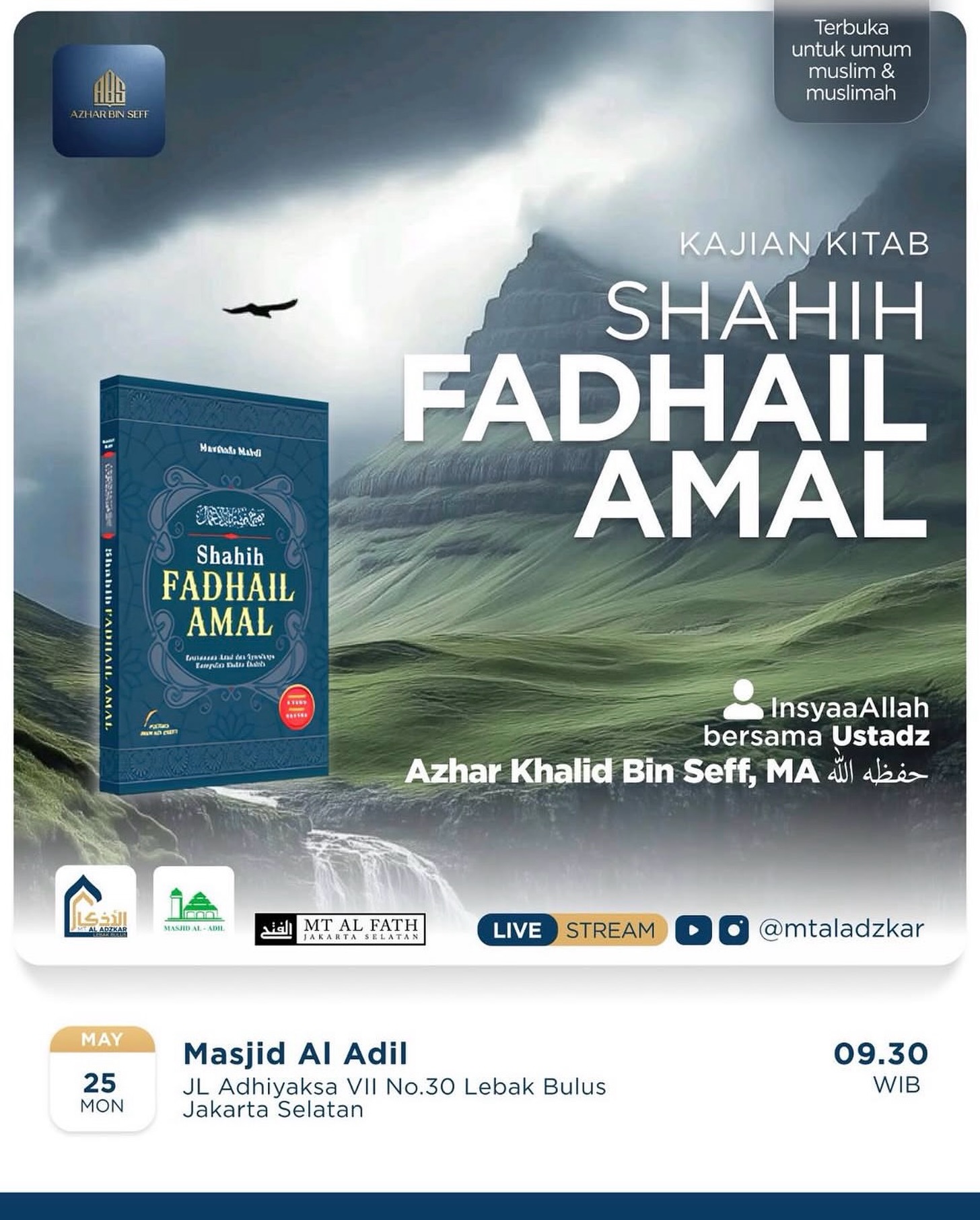Kajian Kitab Shahih Fadhail Amal