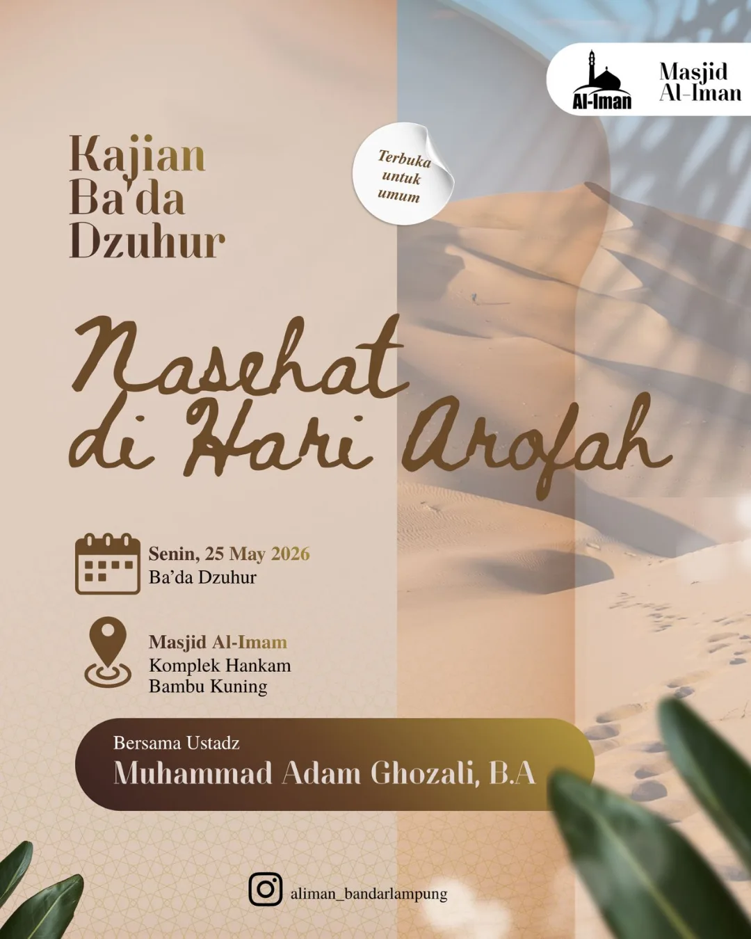 Nasehat di Hari Arofah