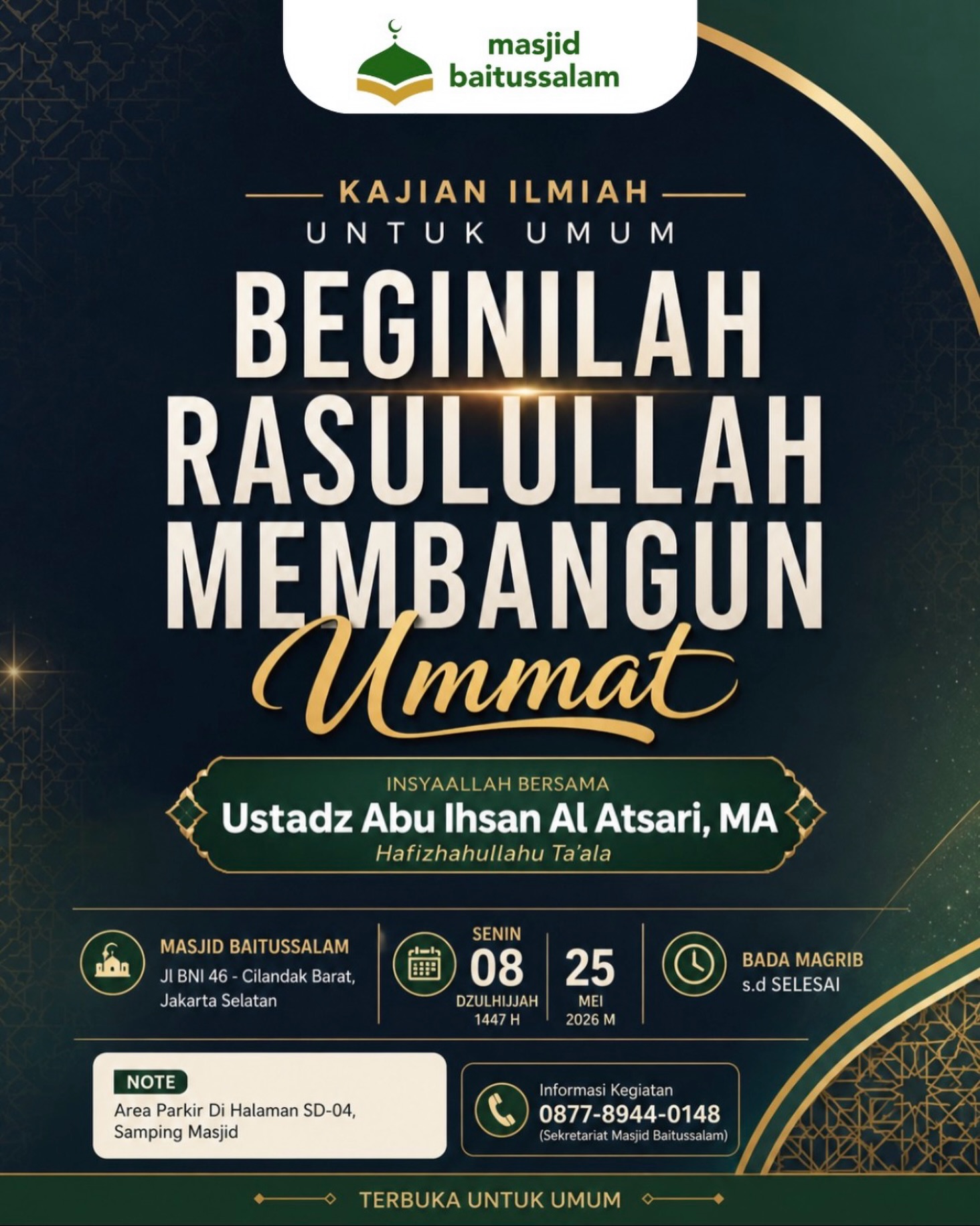 Beginilah Rasulullah Membangun Ummah