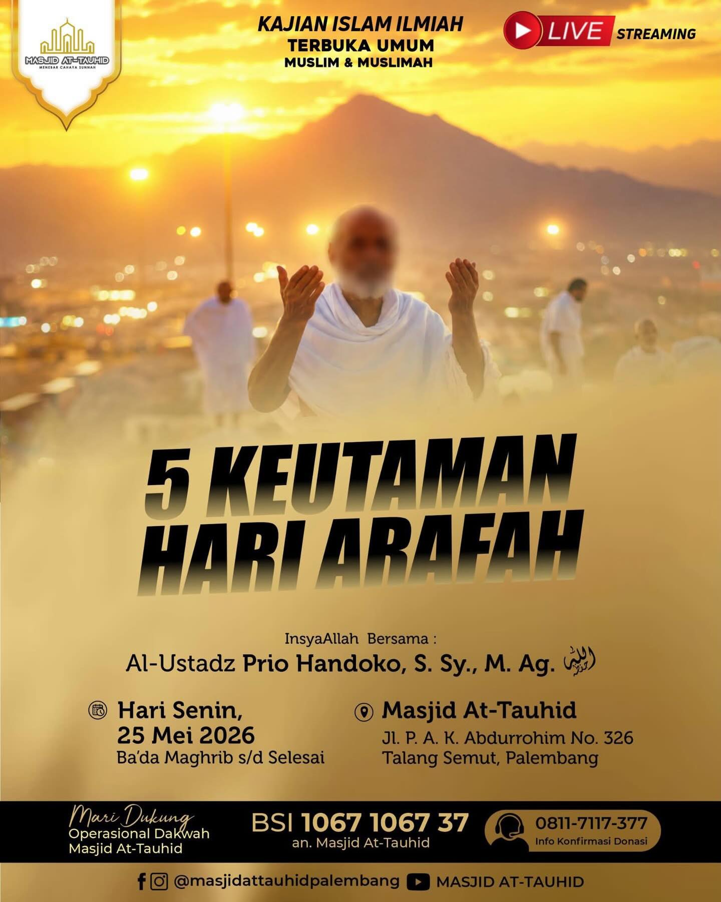 5 Keutamaan Hari Arafah