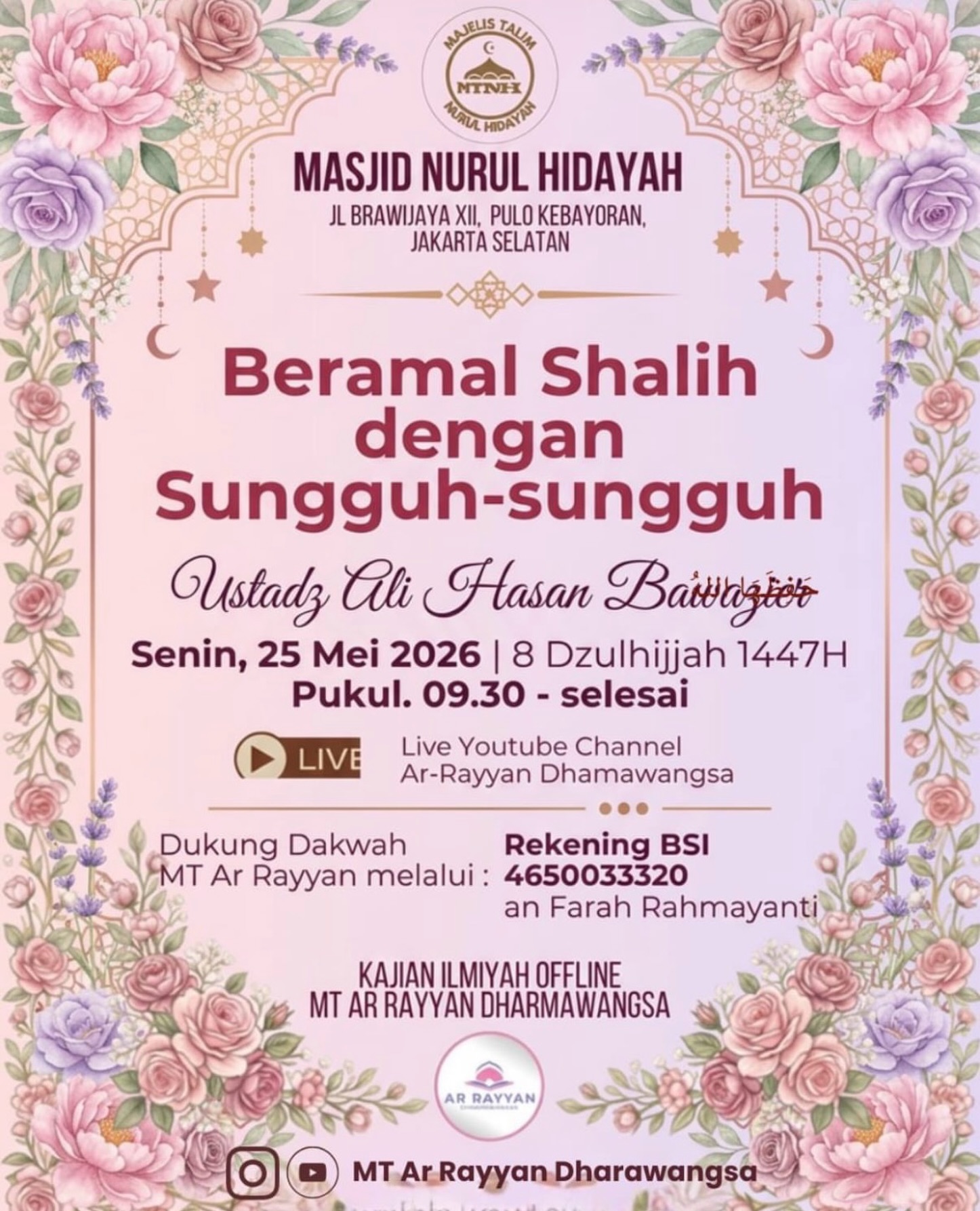 Beramal Shalih dengan Sungguh-sungguh