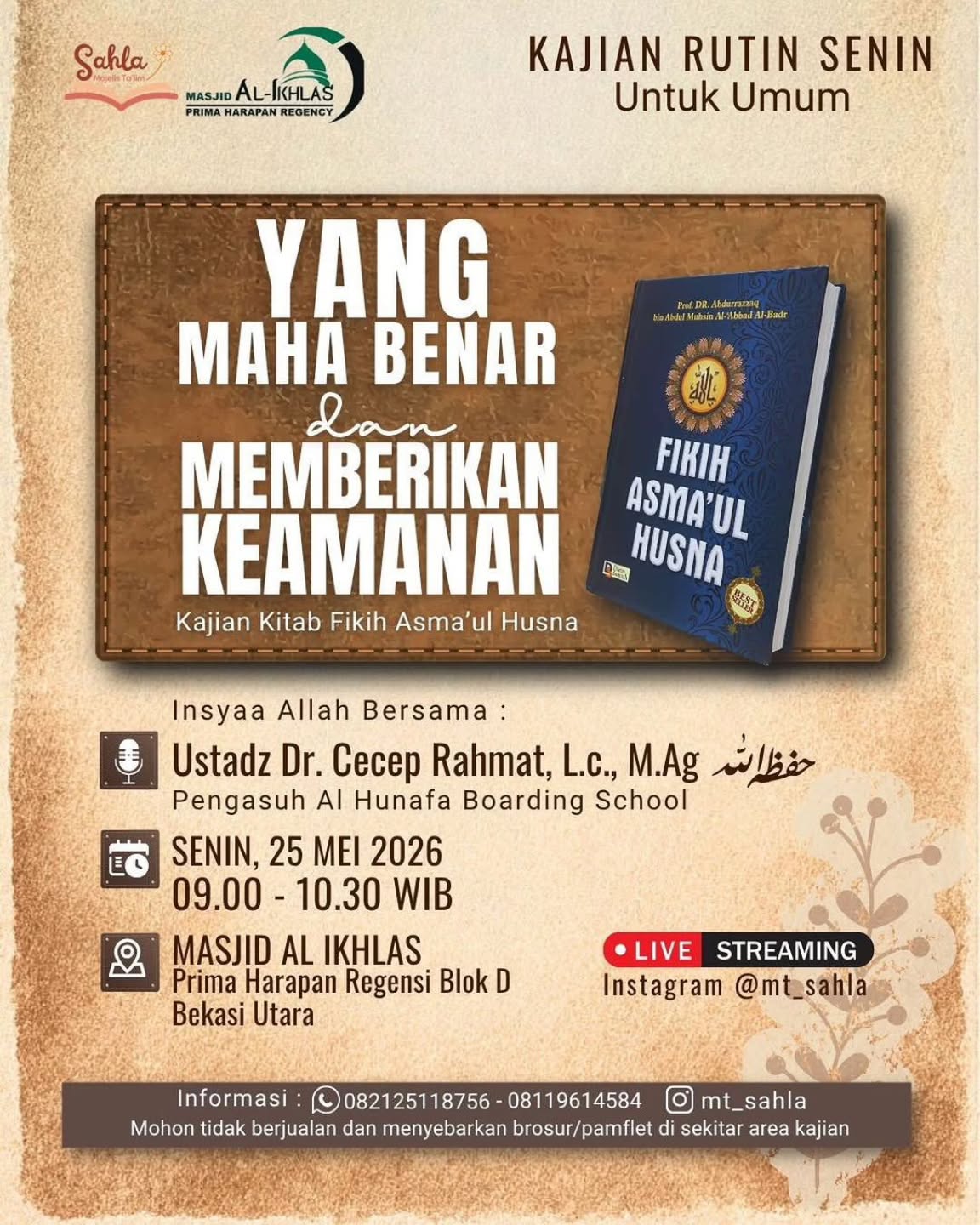 Yang Maha Benar dan Memberikan Keamanan