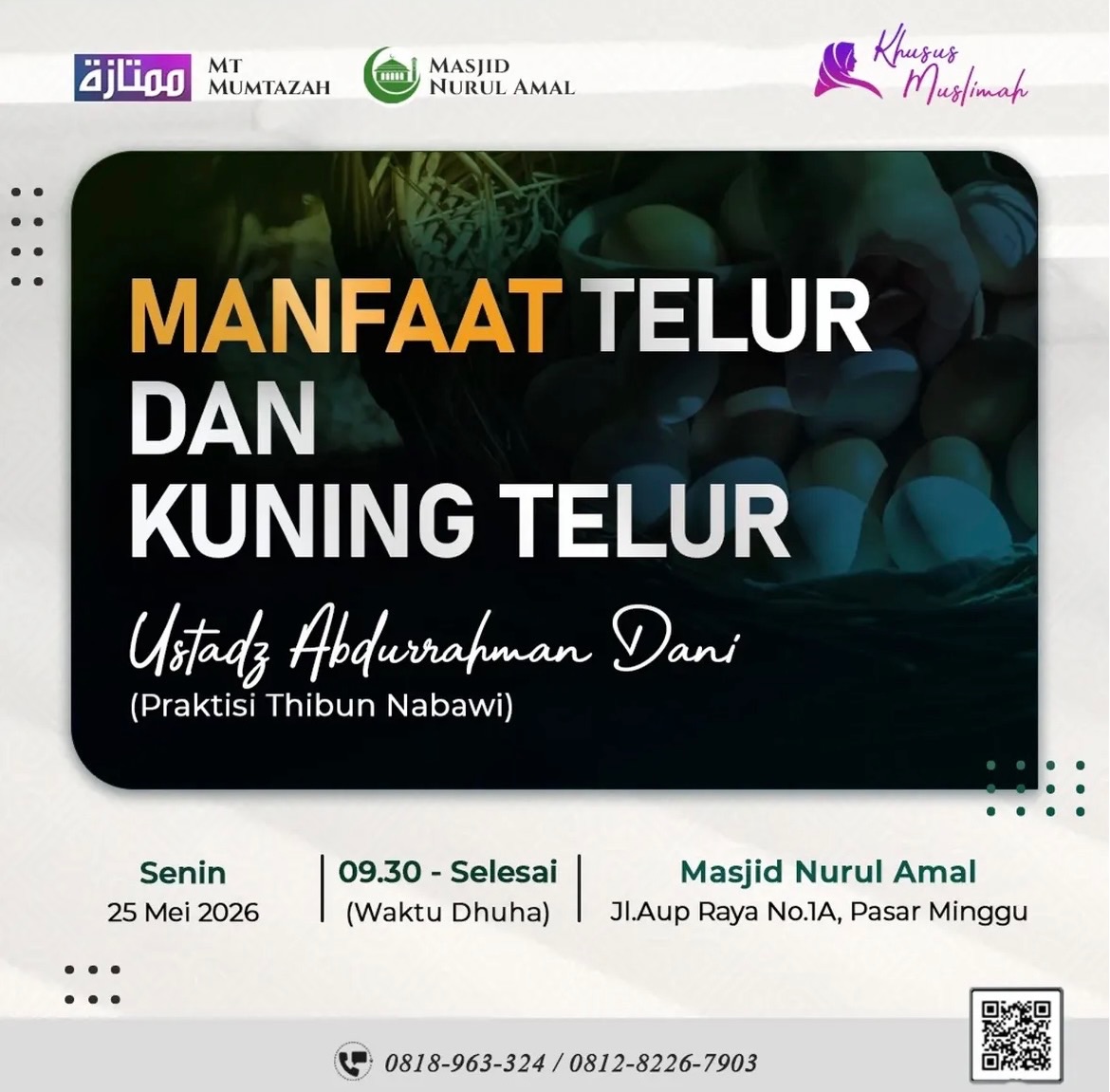 Manfaat Telur dan Kuning Telur