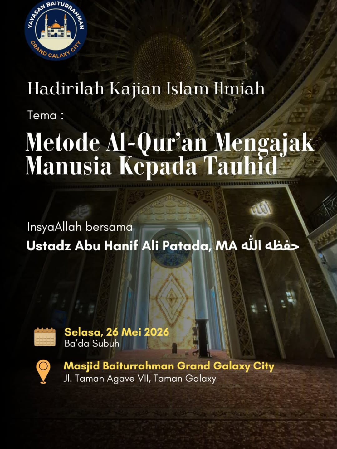 Hadirilah Kajian Islam Ilmiah