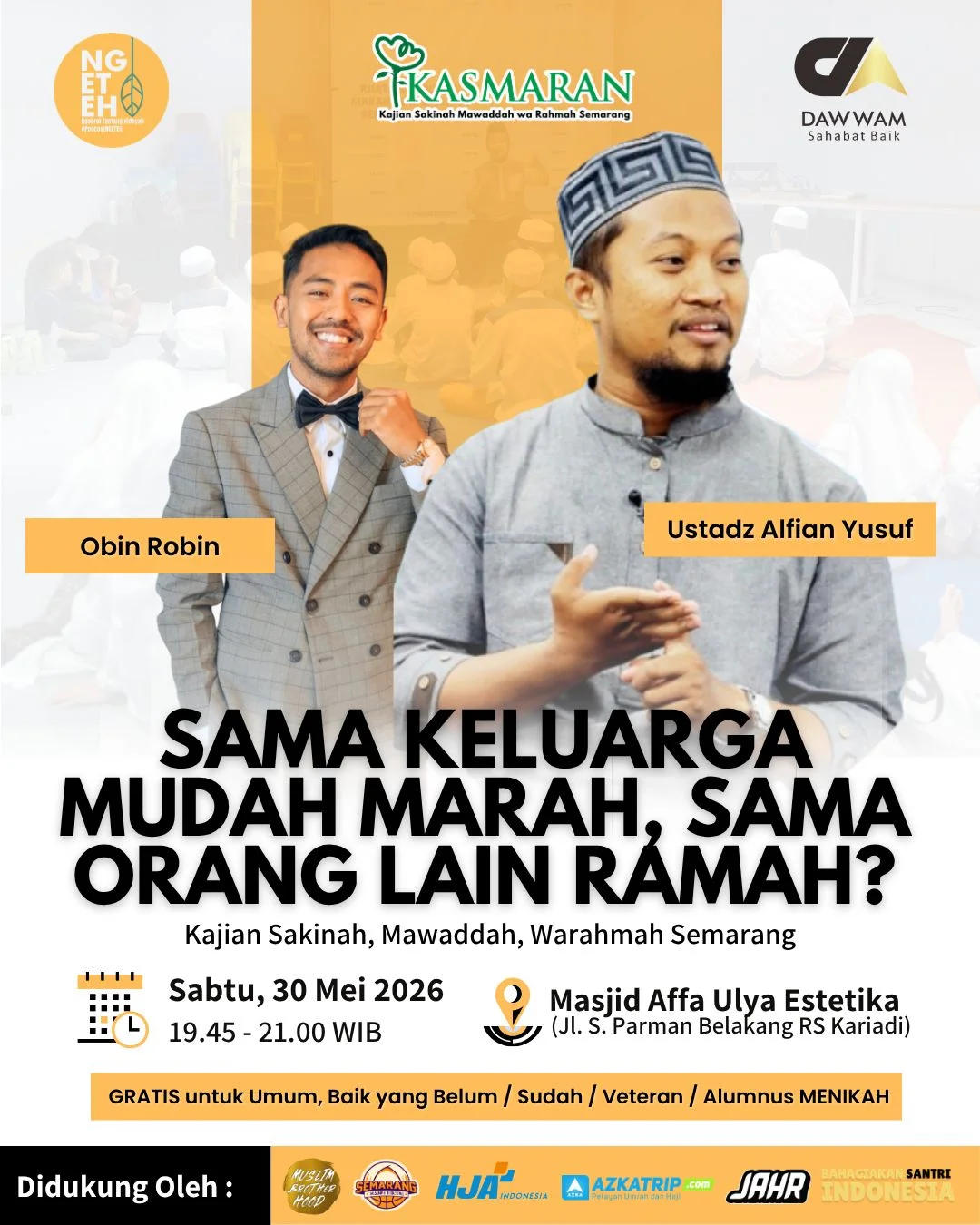 Sama Keluarga Mudah Marah, Sama Orang Lain Ramah?