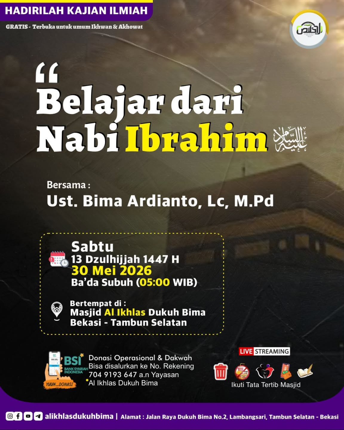 Belajar dari Nabi Ibrahim