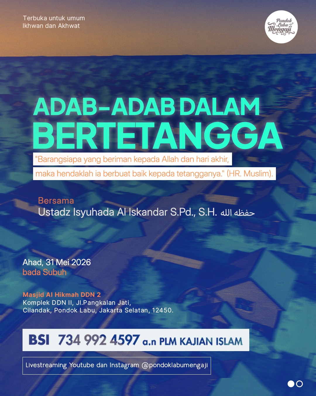 ADAB-ADAB DALAM BERTETANGGA