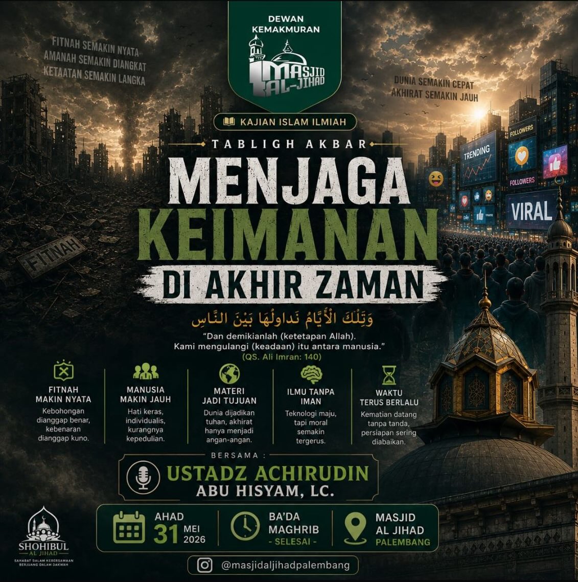 Menjaga Keimanan di Akhir Zaman
