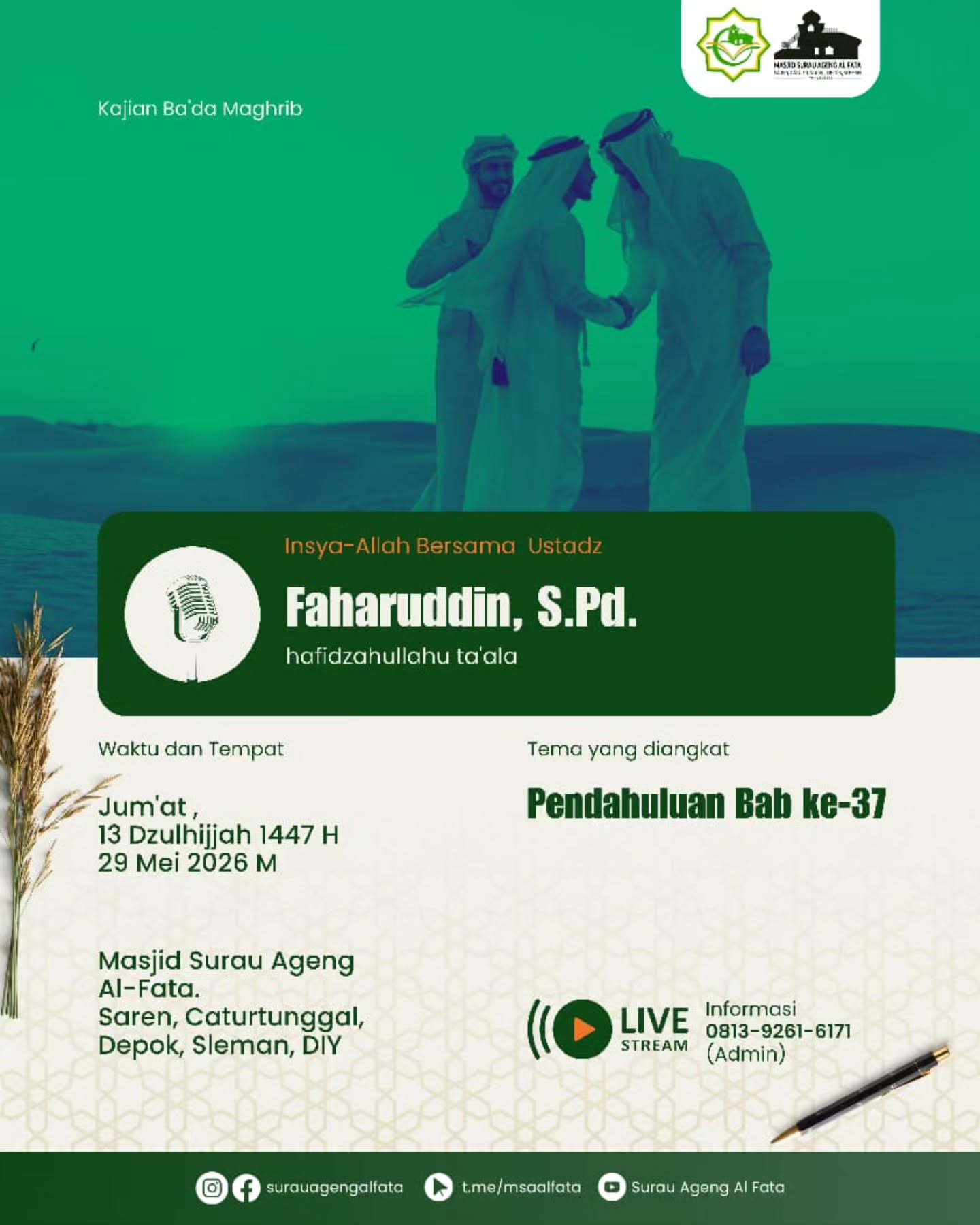 Kajian Ba'da Maghrib