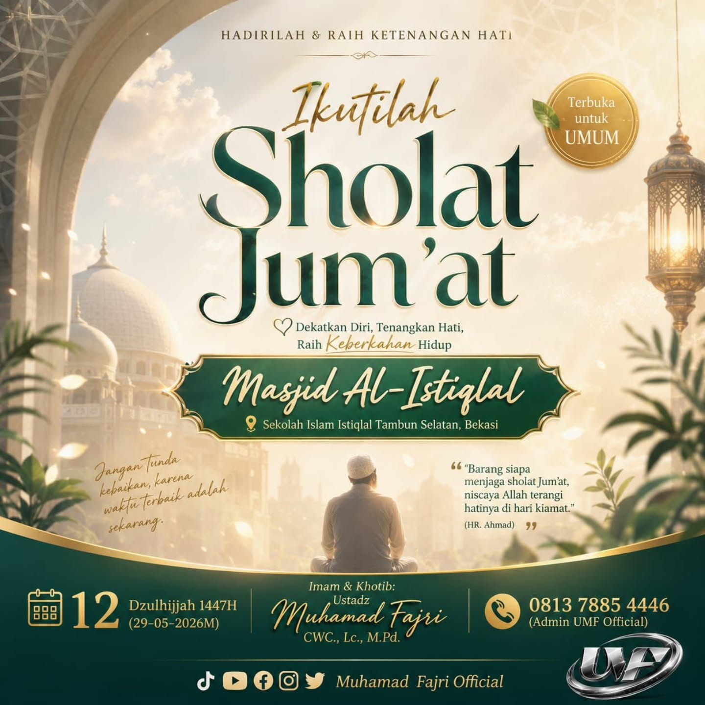Ikutilah Sholat Jum'at