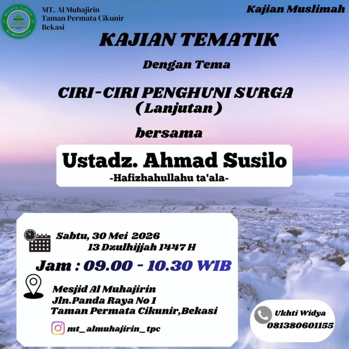 CIRI-CIRI PENGHUNI SURGA (Lanjutan)