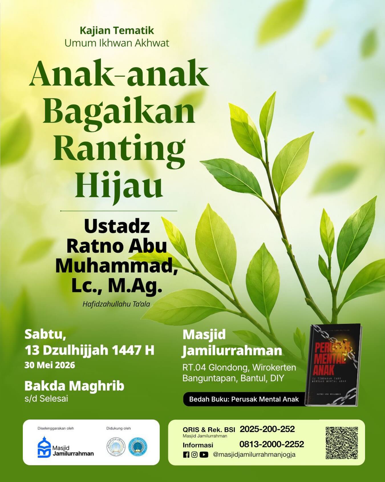 Anak-anak Bagaiikan Ranting Hijau