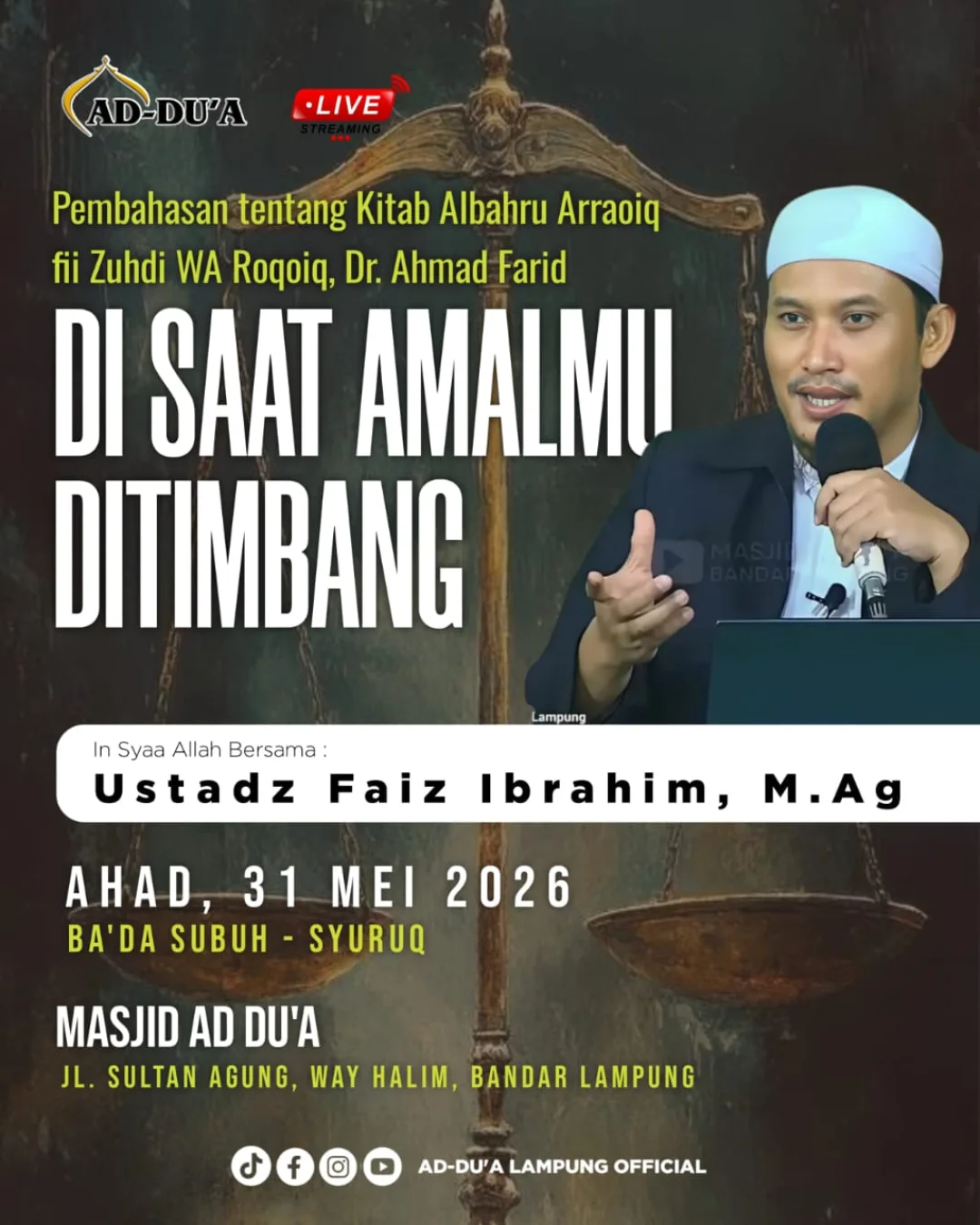 Di Saat Amalmu Ditimbang