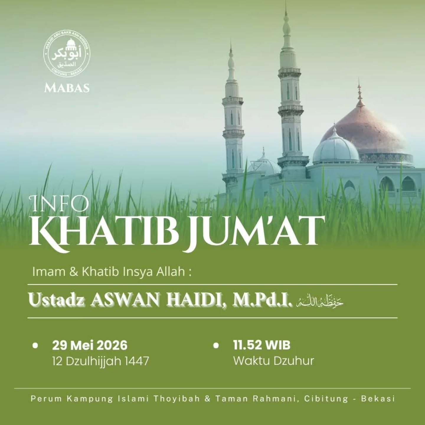 KHUTBAH JUM'AT