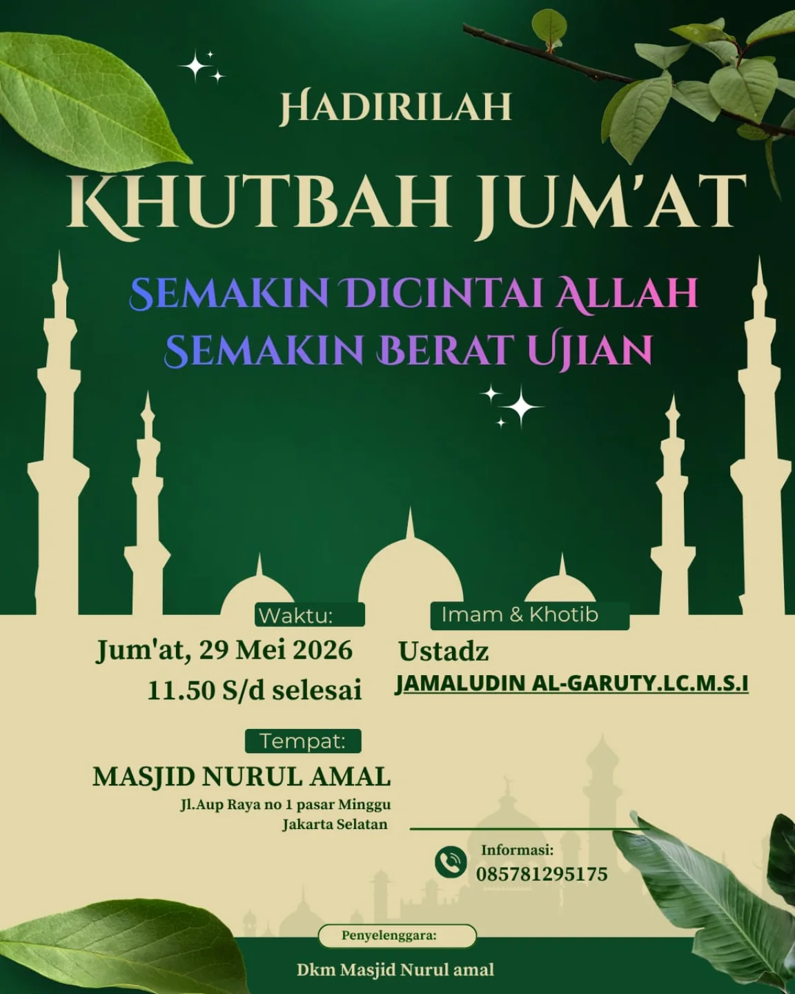 Semakin Dicintai Allah Semakin Berat Ujian