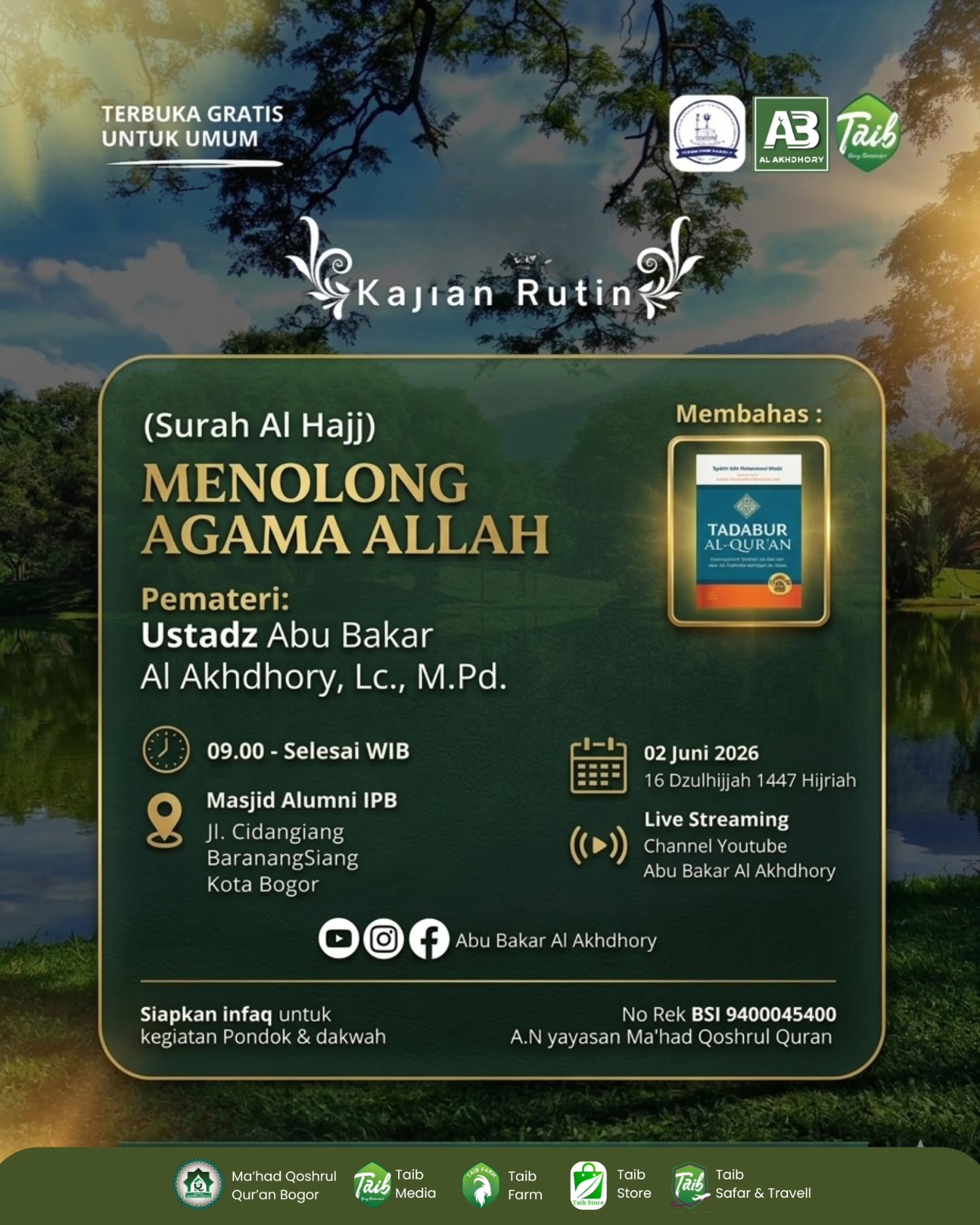 Menolong Agama Allah (Surah Al Hajj)